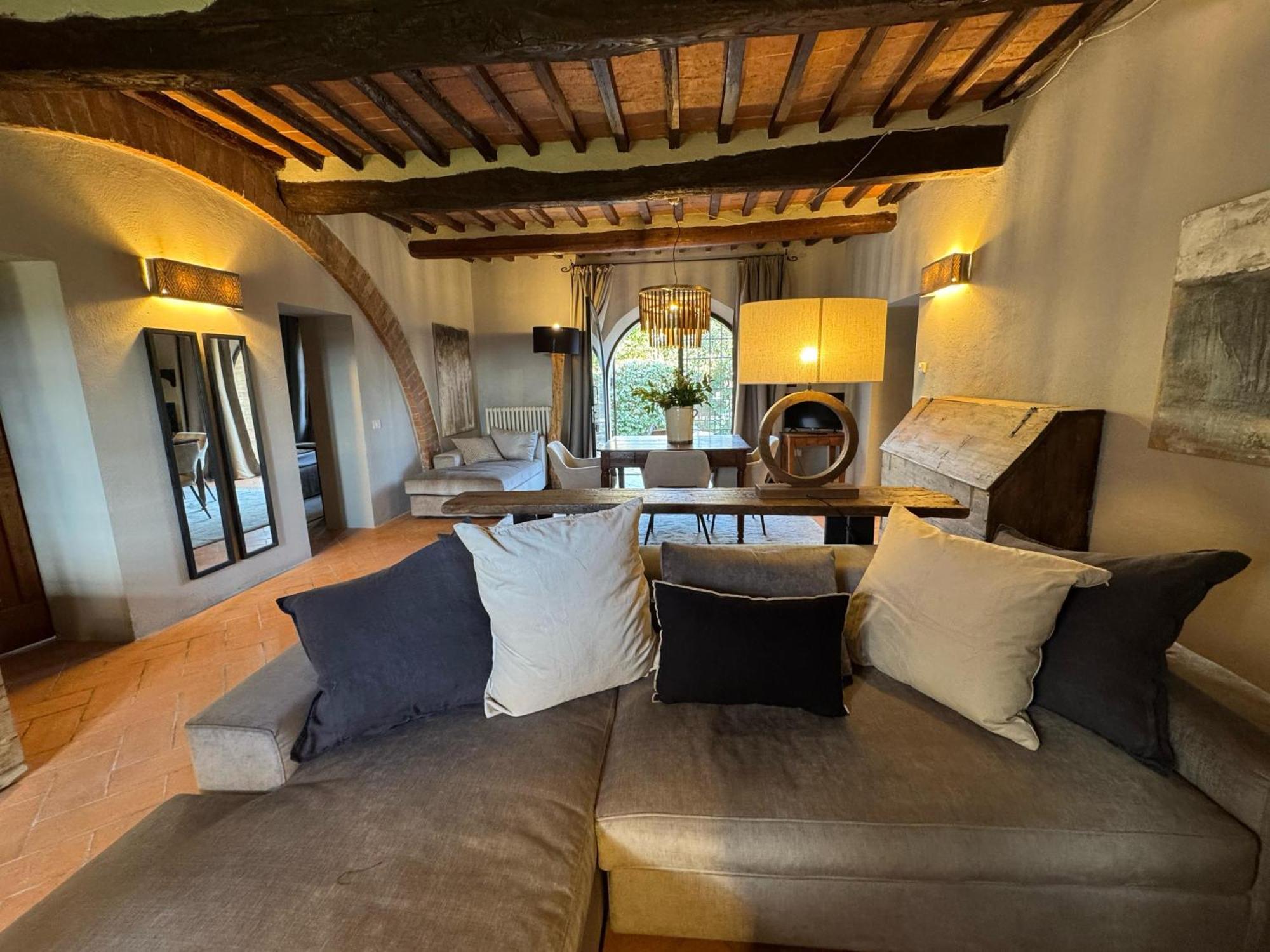 Agriturismo Le Sorbelle D'Orcia Con Piscina Pienza Eksteriør billede