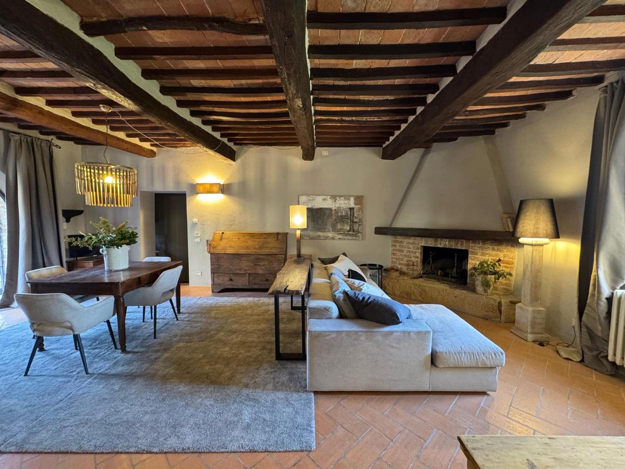 Agriturismo Le Sorbelle D'Orcia Con Piscina Pienza Eksteriør billede