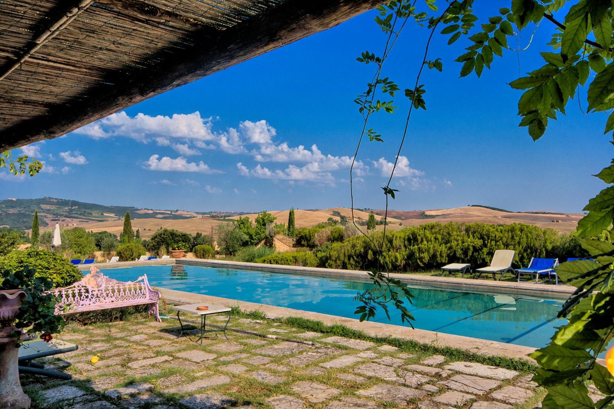Agriturismo Le Sorbelle D'Orcia Con Piscina Pienza Eksteriør billede