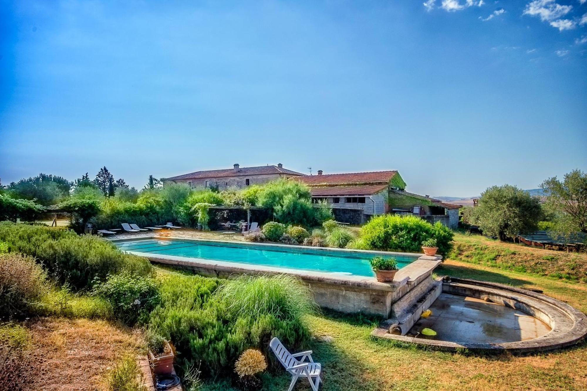 Agriturismo Le Sorbelle D'Orcia Con Piscina Pienza Eksteriør billede