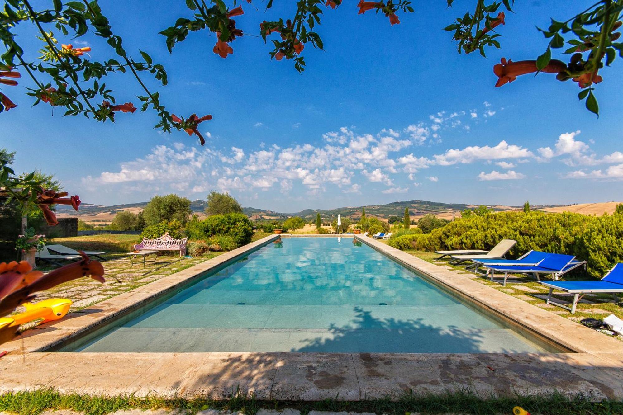 Agriturismo Le Sorbelle D'Orcia Con Piscina Pienza Eksteriør billede