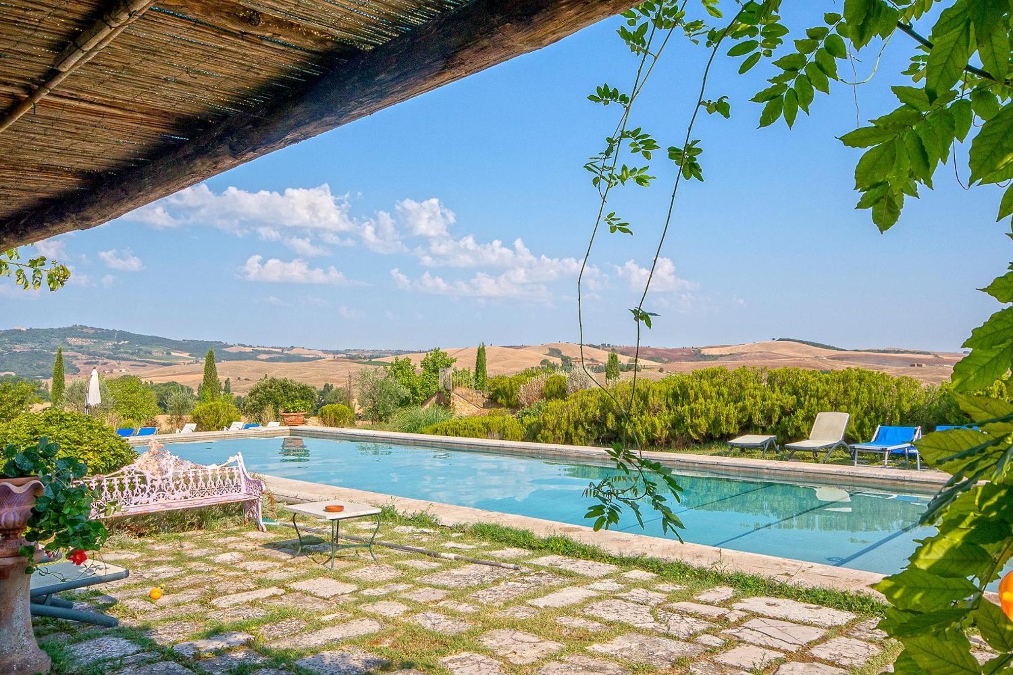 Agriturismo Le Sorbelle D'Orcia Con Piscina Pienza Eksteriør billede