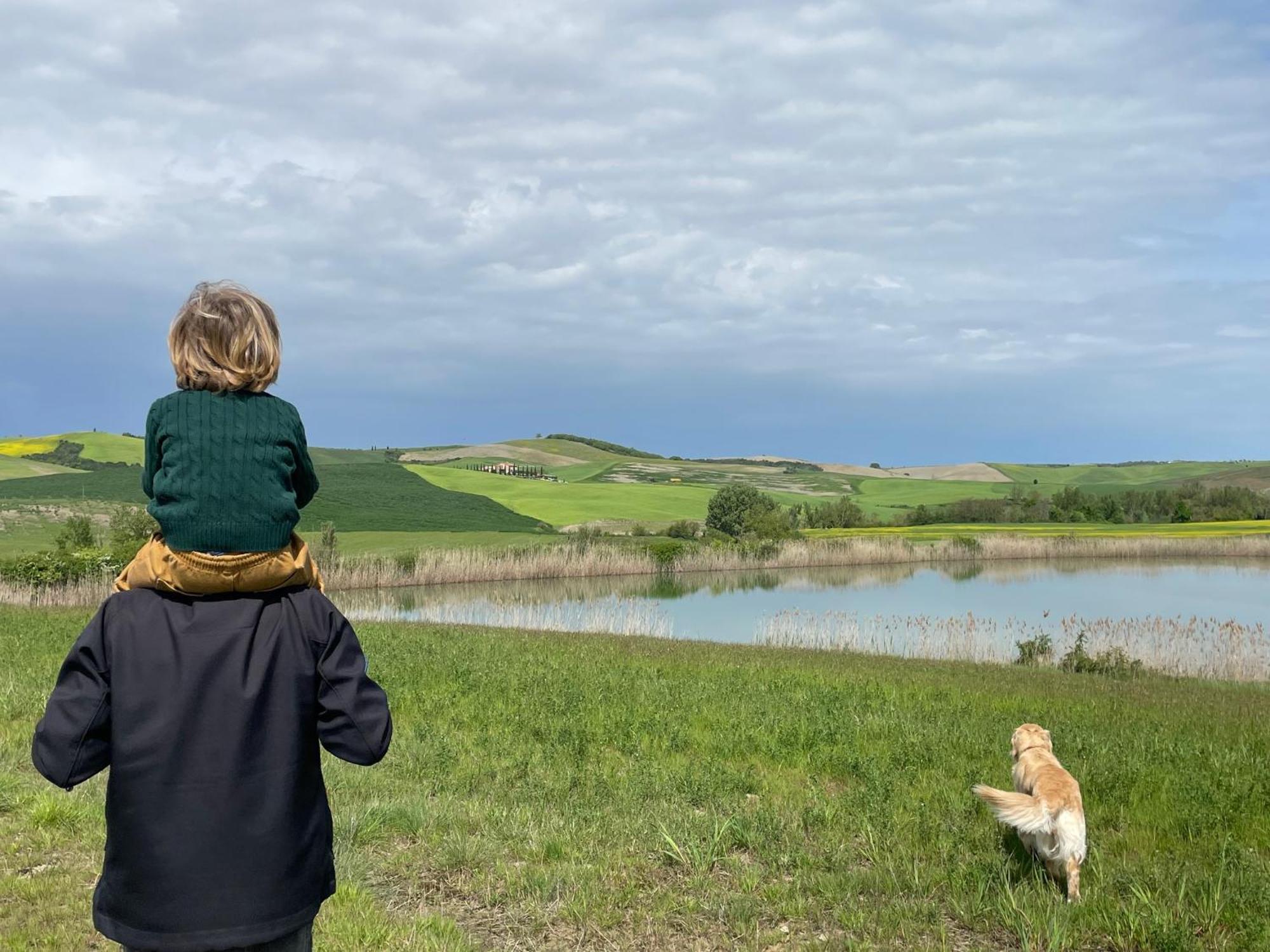 Agriturismo Le Sorbelle D'Orcia Con Piscina Pienza Eksteriør billede