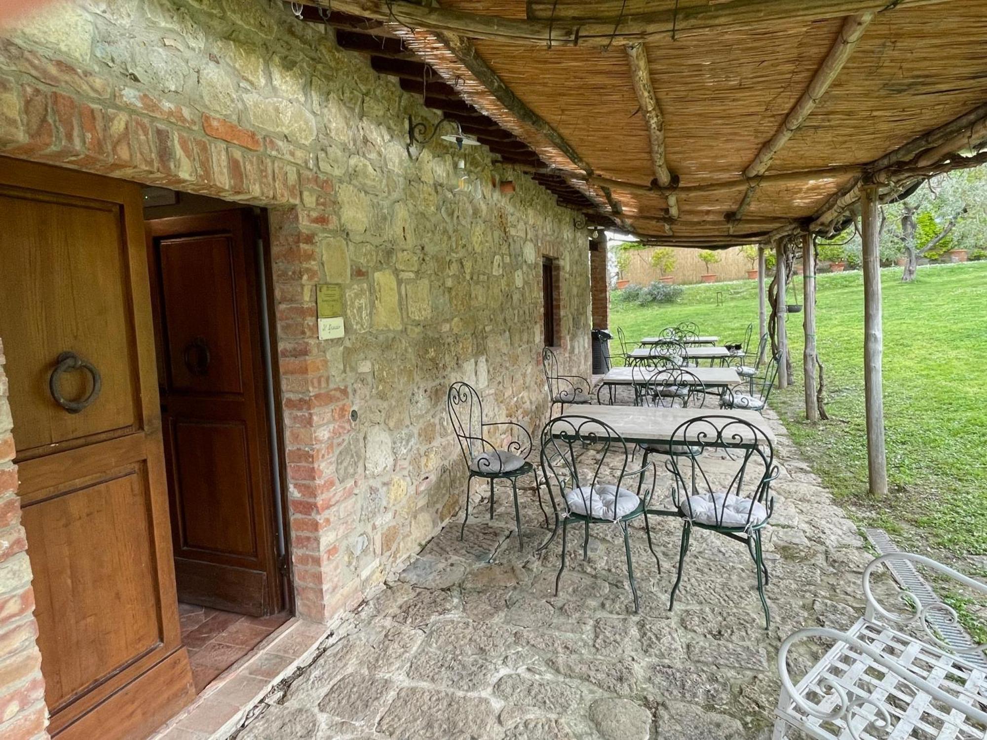 Agriturismo Le Sorbelle D'Orcia Con Piscina Pienza Eksteriør billede