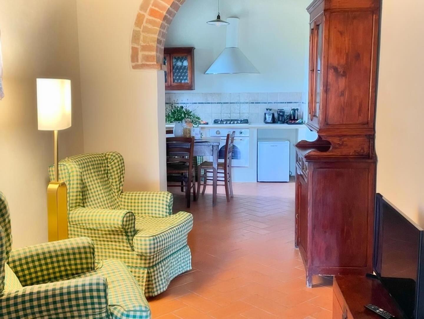Agriturismo Le Sorbelle D'Orcia Con Piscina Pienza Eksteriør billede