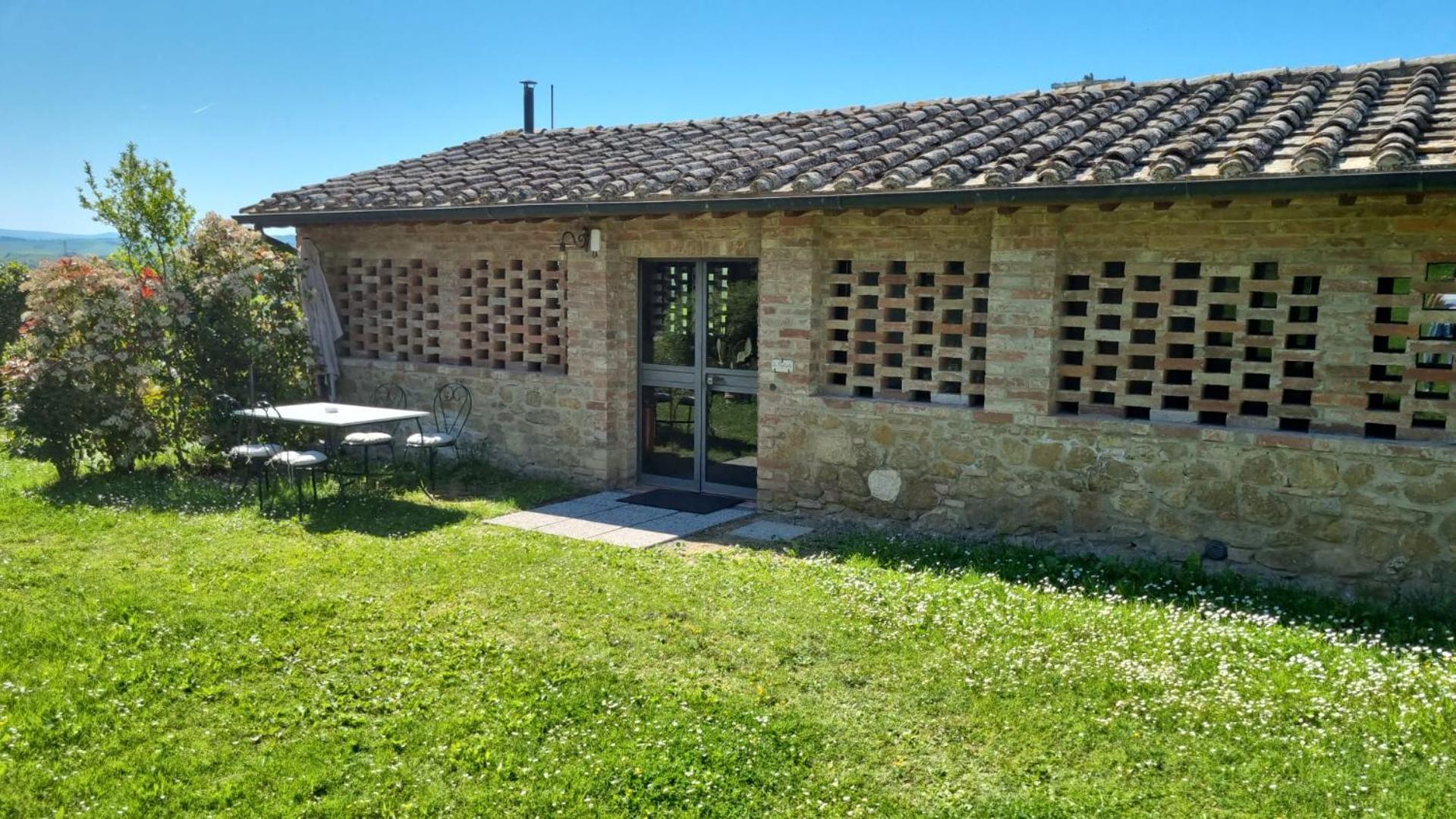 Agriturismo Le Sorbelle D'Orcia Con Piscina Pienza Eksteriør billede