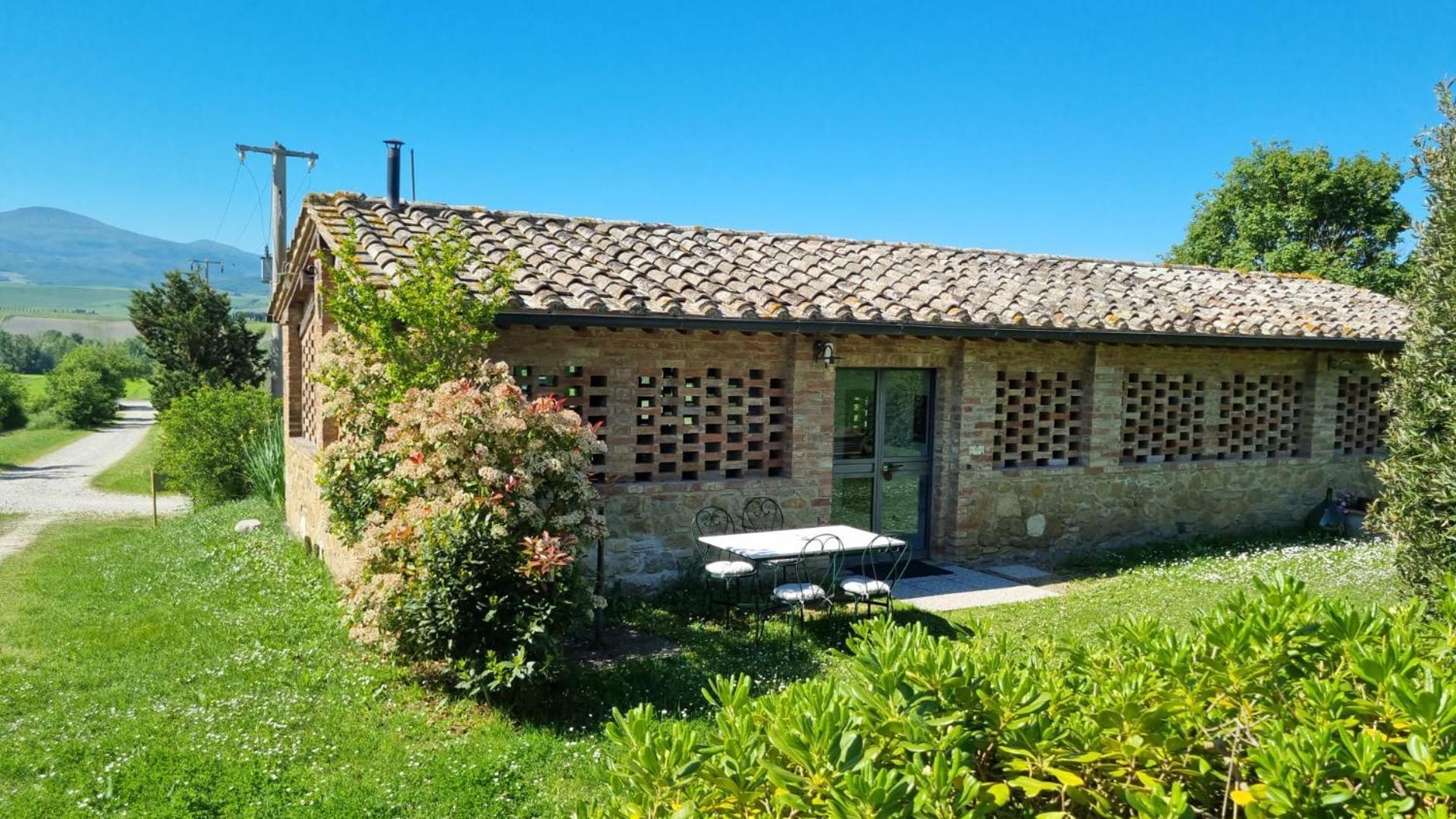 Agriturismo Le Sorbelle D'Orcia Con Piscina Pienza Eksteriør billede