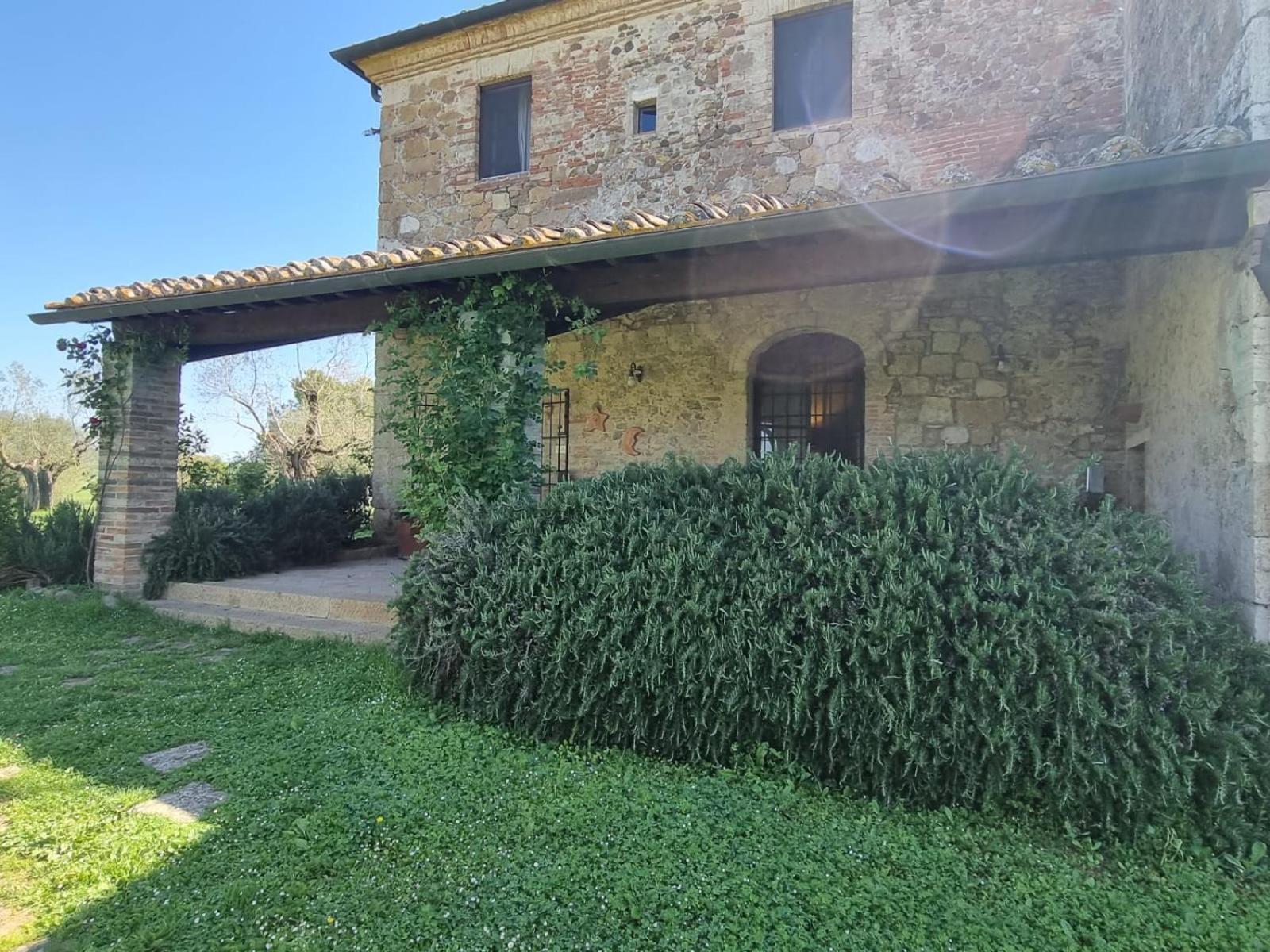 Agriturismo Le Sorbelle D'Orcia Con Piscina Pienza Eksteriør billede